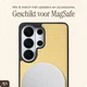 AVY Samsung Galaxy S26 Ultra - Styled Kit - Croco Geel - Pearl Leather Set afbeelding 5