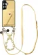 AVY Samsung Galaxy S25 / S24 - Styled Kit - Croco Geel - Pearl Leather Set afbeelding 1