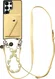 AVY Samsung Galaxy S25 Ultra - Styled Kit - Croco Geel - Pearl Leather Set afbeelding 1