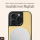 AVY Apple iPhone 15 Pro Max - Styled Kit - Croco Geel - Pearl Leather Set afbeelding 5