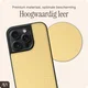AVY Apple iPhone 15 Pro Max - Styled Kit - Croco Geel - Pearl Leather Set afbeelding 4