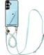 AVY Samsung Galaxy S25 / S24 - Styled Kit - Croco Blauw - Rocher Leather Set afbeelding 1