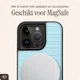 AVY Apple iPhone 15 Pro - Styled Kit - Croco Blauw - Rocher Leather Set afbeelding 5