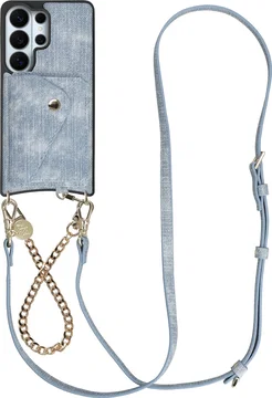 AVY Samsung Galaxy S26 Ultra - Styled Kit - Denim - Gold Denim Set