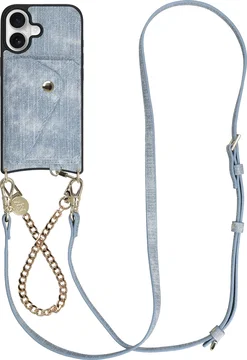 AVY Apple iPhone 16 - Styled Kit - Denim - Gold Denim Set