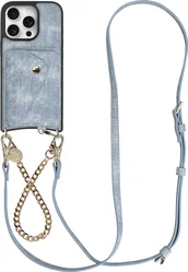 AVY Apple iPhone 16 Pro - Styled Kit - Denim - Gold Denim Set afbeelding