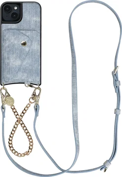 AVY Apple iPhone 15 - Styled Kit - Denim - Gold Denim Set