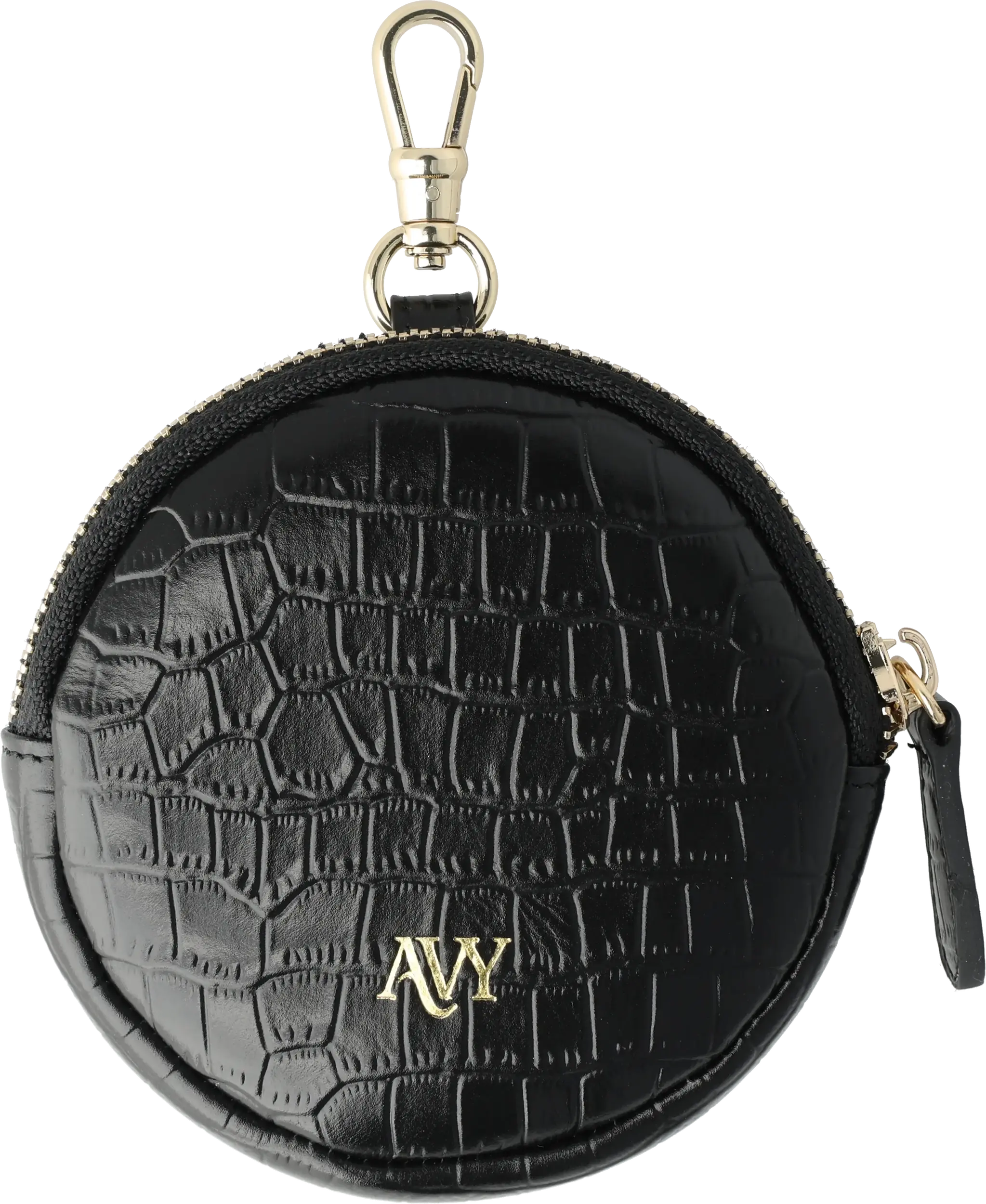 AVY Samsung Galaxy S26 Plus - Statement Kit - Croco Zwart - Long Leather afbeelding 20
