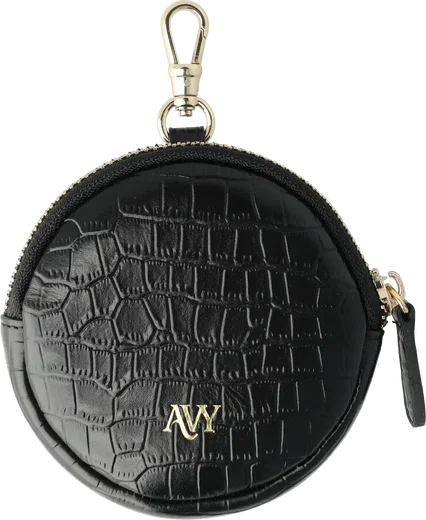AVY Apple iPhone 17 - Statement Kit - Croco Zwart - Long Leather afbeelding 21