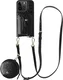 AVY Apple iPhone 15 Pro - Statement Kit - Croco Zwart - Long Leather