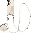 AVY Samsung Galaxy S26 Plus - Statement Kit - Croco Beige - Long Leather