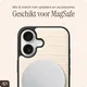AVY Apple iPhone 16 - Statement Kit - Croco Beige - Long Leather afbeelding 7