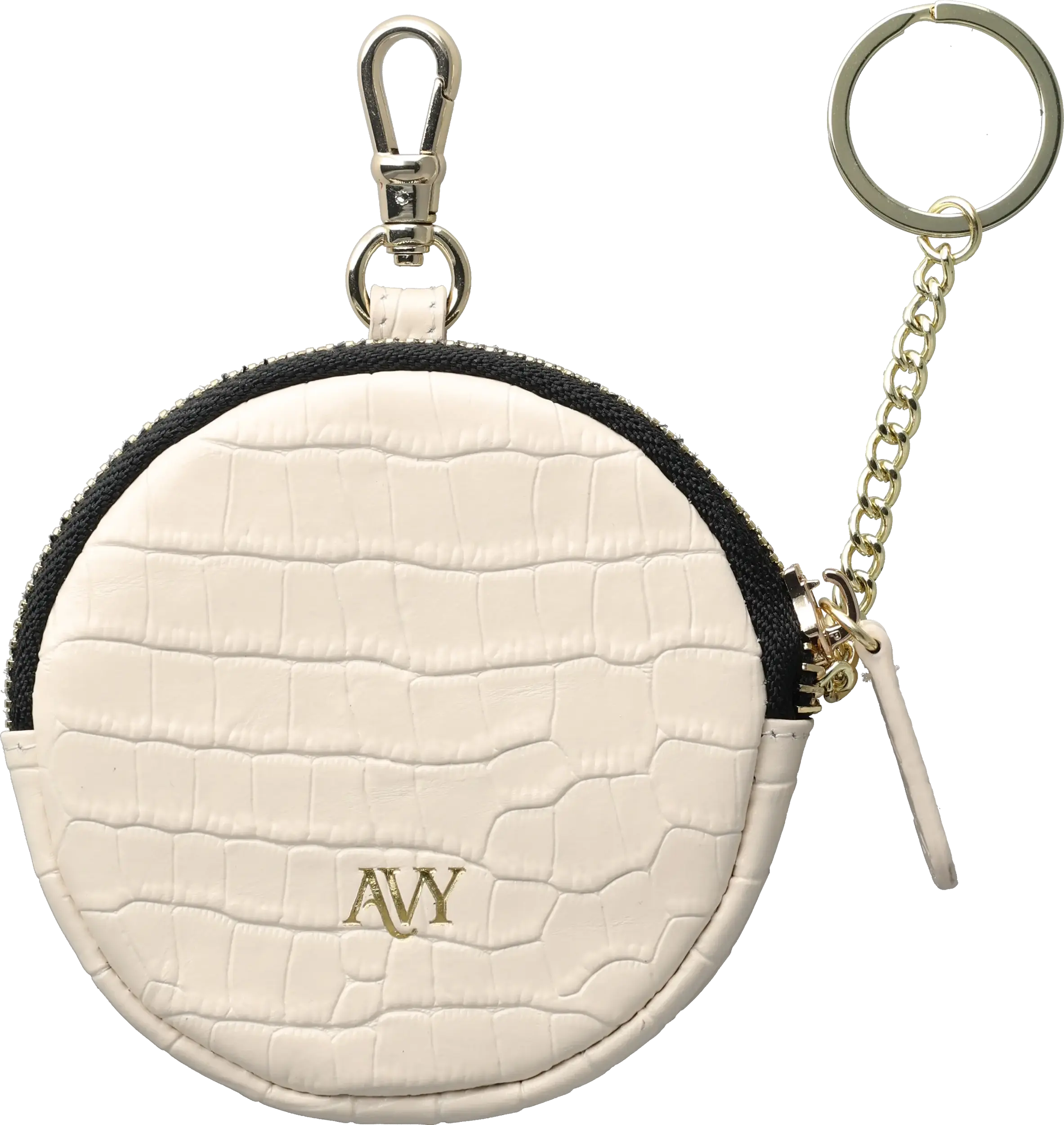 AVY Apple iPhone 16 - Statement Kit - Croco Beige - Long Leather afbeelding 18