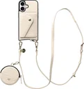 AVY Apple iPhone 16 - Statement Kit - Croco Beige - Long Leather