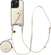 AVY Apple iPhone 15 Pro - Statement Kit - Croco Beige - Long Leather afbeelding 1