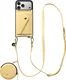 AVY Apple iPhone 17 Pro Max - Statement Kit - Croco Geel - Long Leather