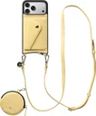 AVY Apple iPhone 17 Pro Max - Statement Kit - Croco Geel - Long Leather