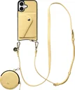 AVY Apple iPhone 16 - Statement Kit - Croco Geel - Long Leather