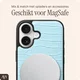 AVY Apple iPhone 16 - Statement Kit - Croco Blauw - Long Leather afbeelding 7