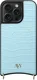 AVY Apple iPhone 15 Pro Max - Statement Kit - Croco Blauw - Long Leather afbeelding 17