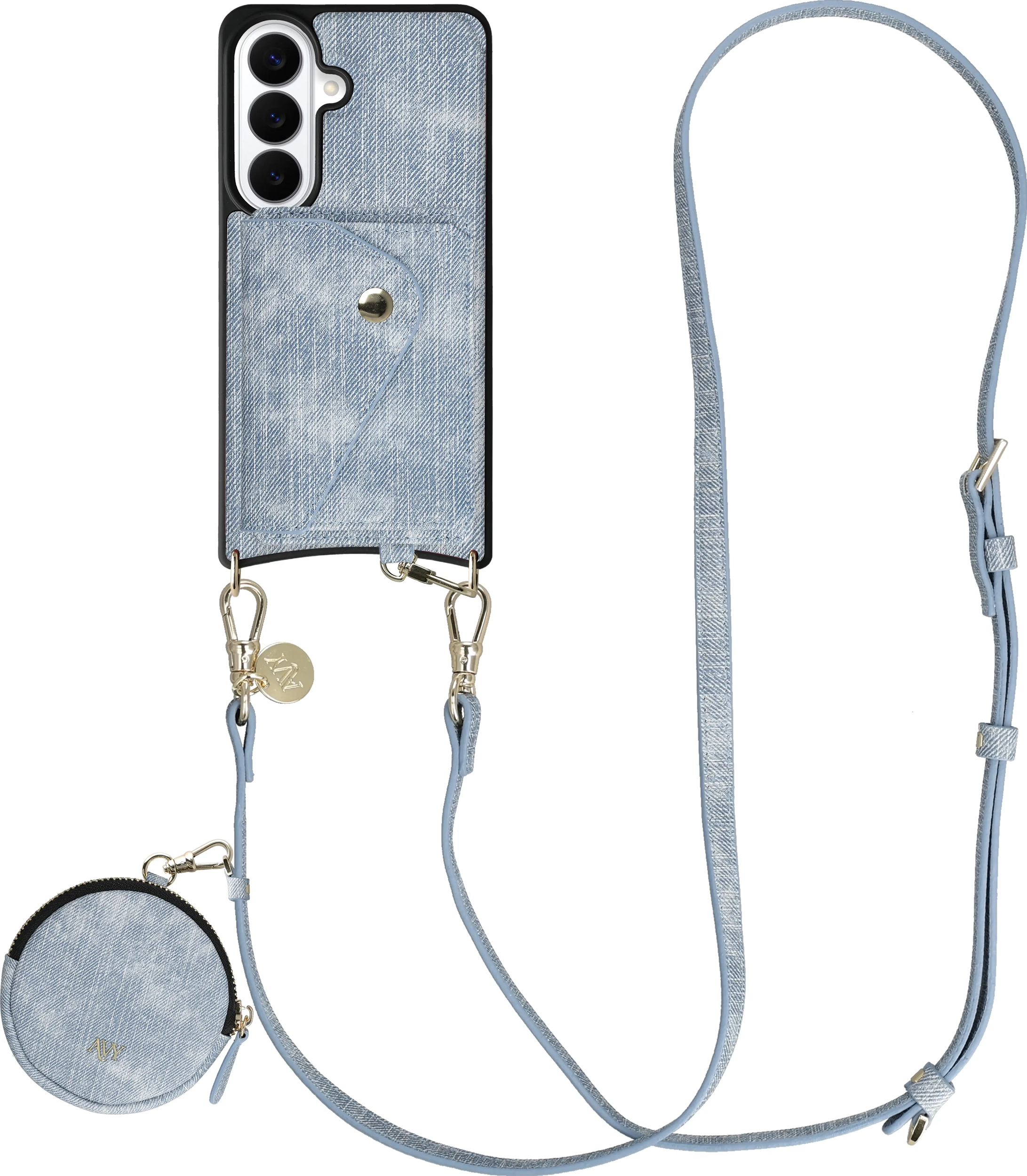 AVY Samsung Galaxy S26 - Statement Kit - Denim - Long Denim afbeelding 1