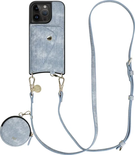 AVY Apple iPhone 15 Pro - Statement Kit - Denim - Long Denim afbeelding 1