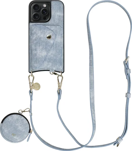 AVY Apple iPhone 15 Pro Max - Statement Kit - Denim - Long Denim afbeelding 1