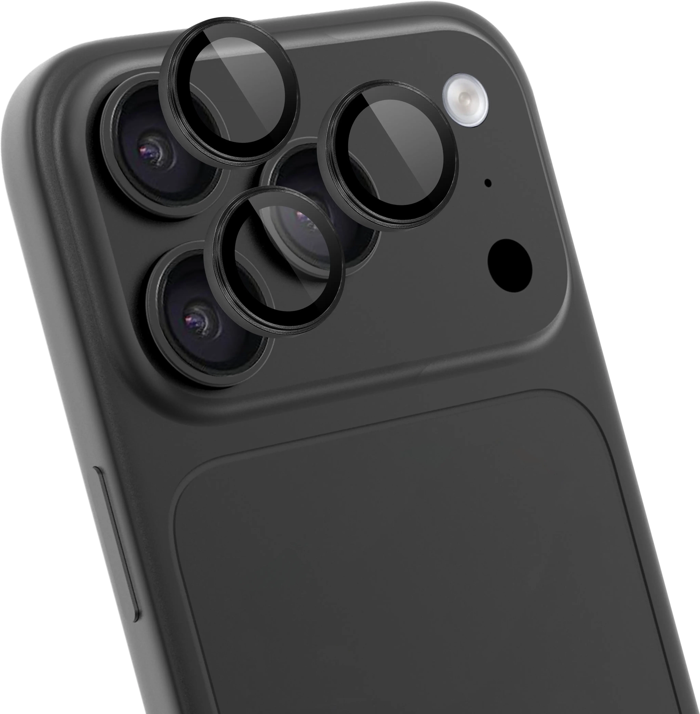 Rosso Apple iPhone 18 Pro / 18 Pro Max Camera Frame Protector Donker Grijs afbeelding 1