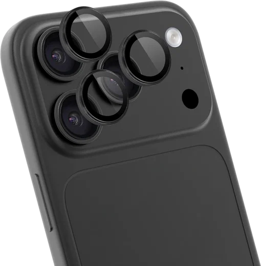 Rosso Apple iPhone 18 Pro / 18 Pro Max Camera Frame Protector Donker Grijs afbeelding 1