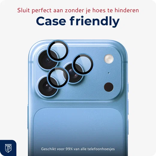 Rosso Apple iPhone 18 Pro / 18 Pro Max Camera Frame Protector Licht Blauw afbeelding 6