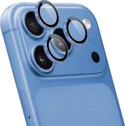Rosso Apple iPhone 18 Pro / 18 Pro Max Camera Frame Protector Licht Blauw afbeelding