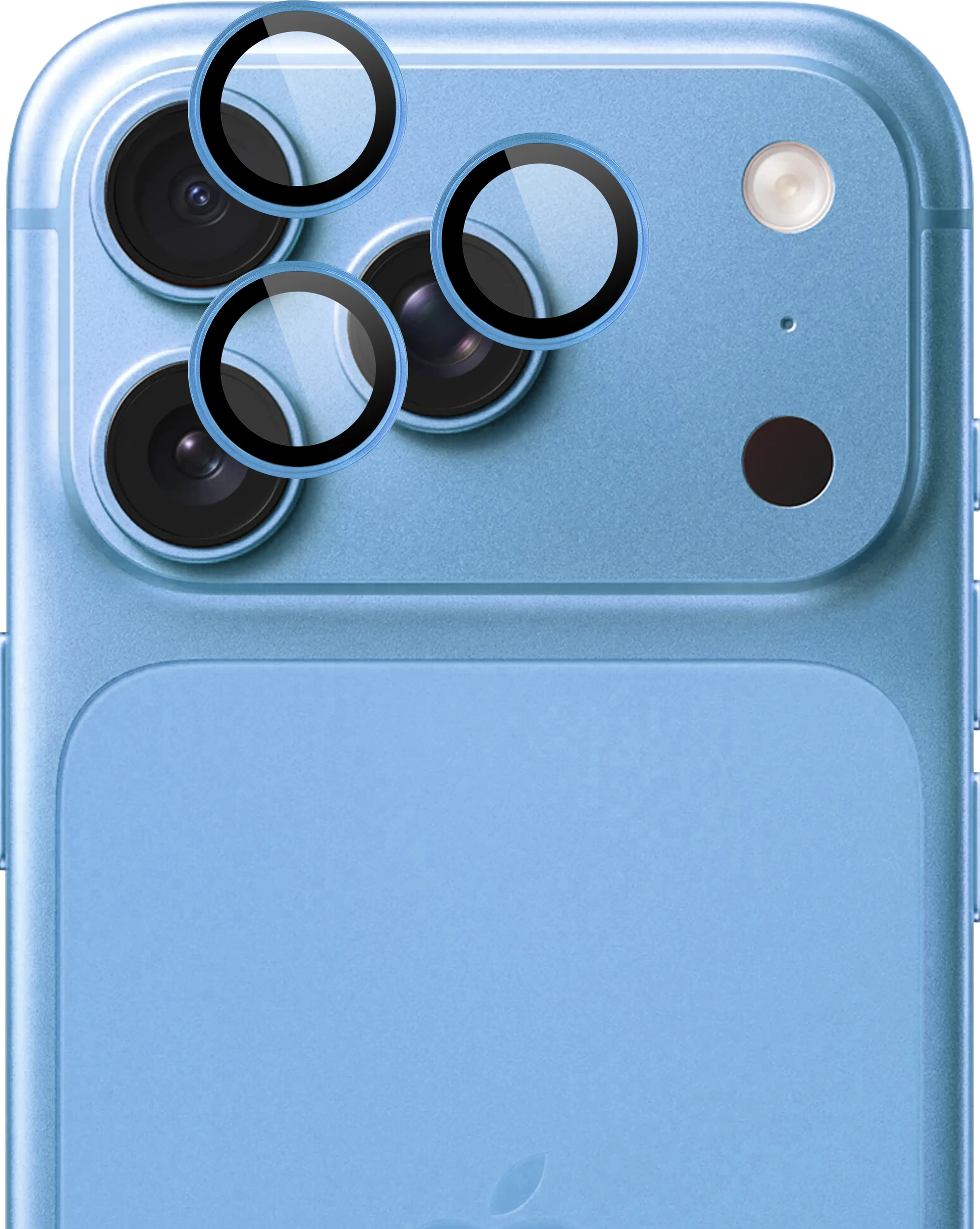Rosso Apple iPhone 18 Pro / 18 Pro Max Camera Frame Protector Licht Blauw afbeelding 2