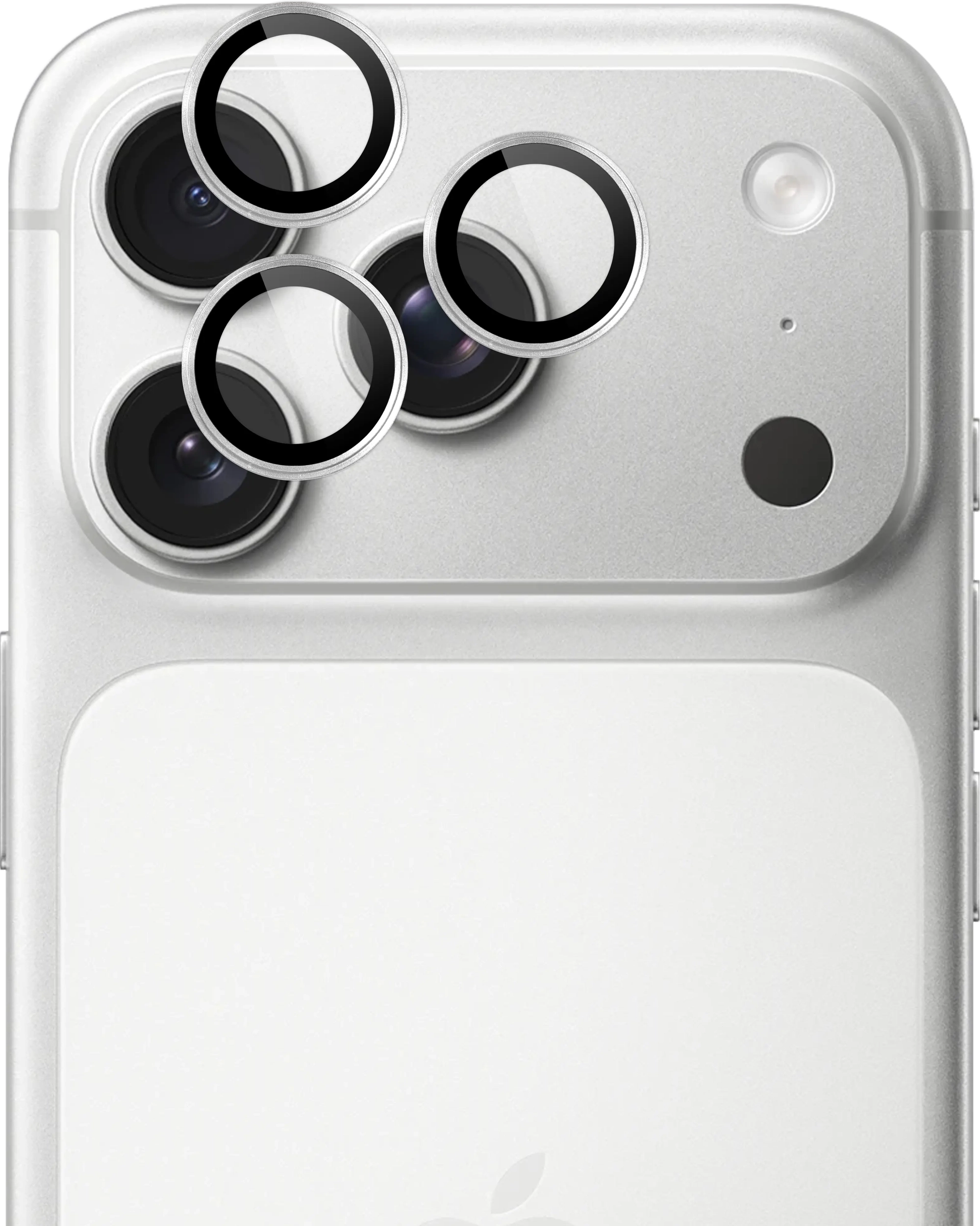Rosso Apple iPhone 18 Pro / 18 Pro Max Camera Frame Protector Zilver afbeelding 2