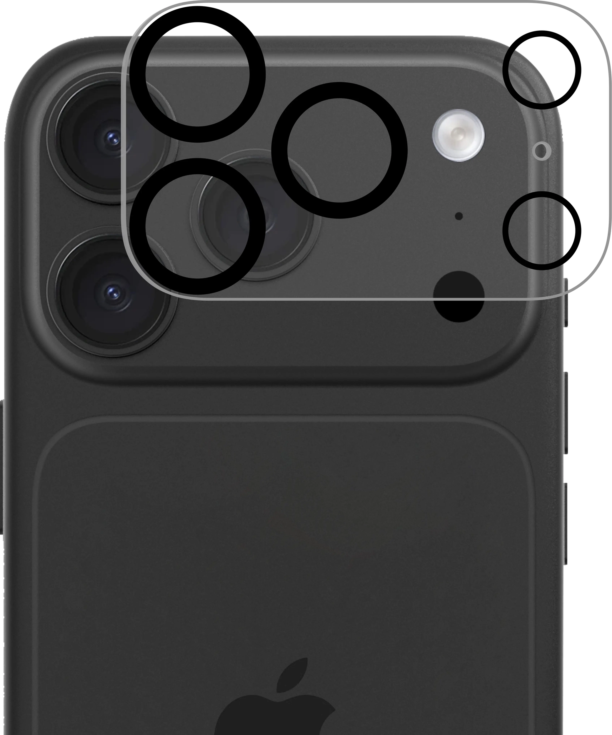 Rosso Apple iPhone 18 Pro Camera Lens Protector Transparant afbeelding 1