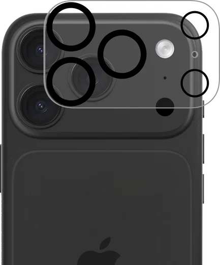 Rosso Apple iPhone 18 Pro Camera Lens Protector Transparant afbeelding 1