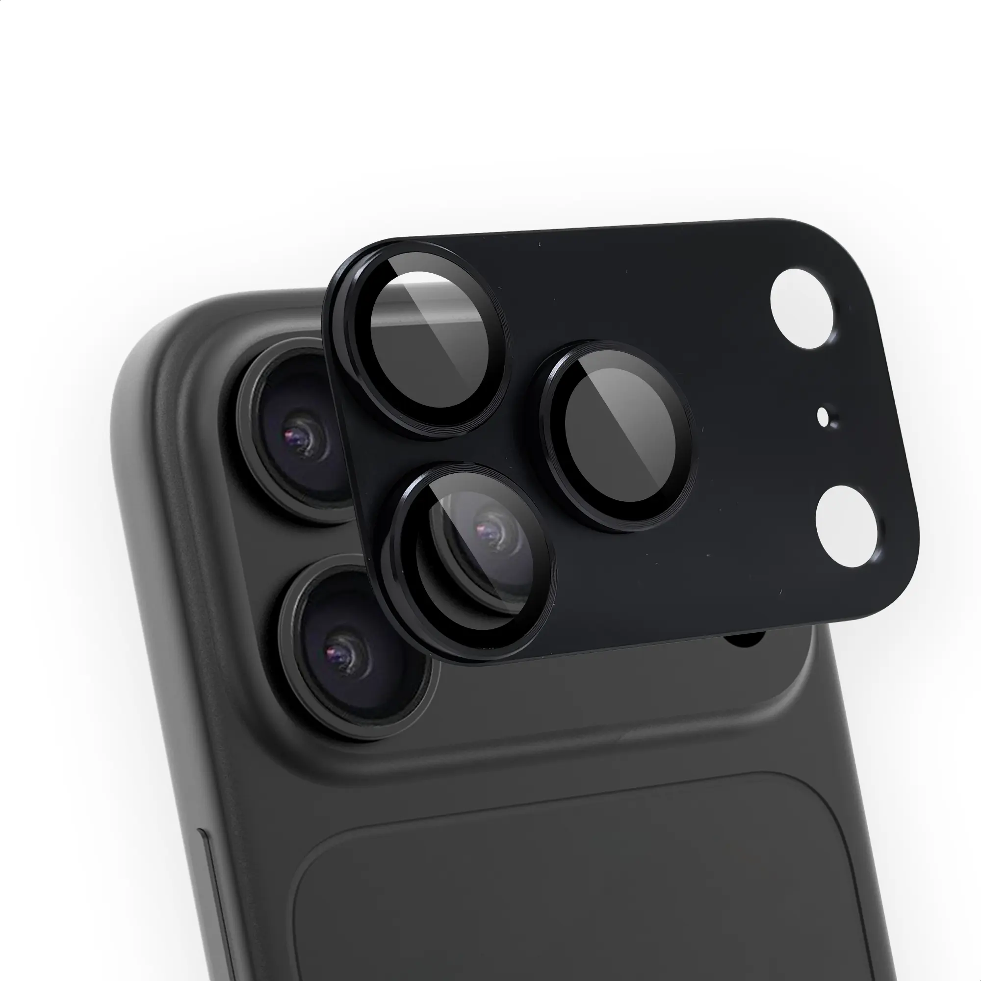 Rosso Apple iPhone 18 Pro Camera Lens Protector Donker Grijs afbeelding 2