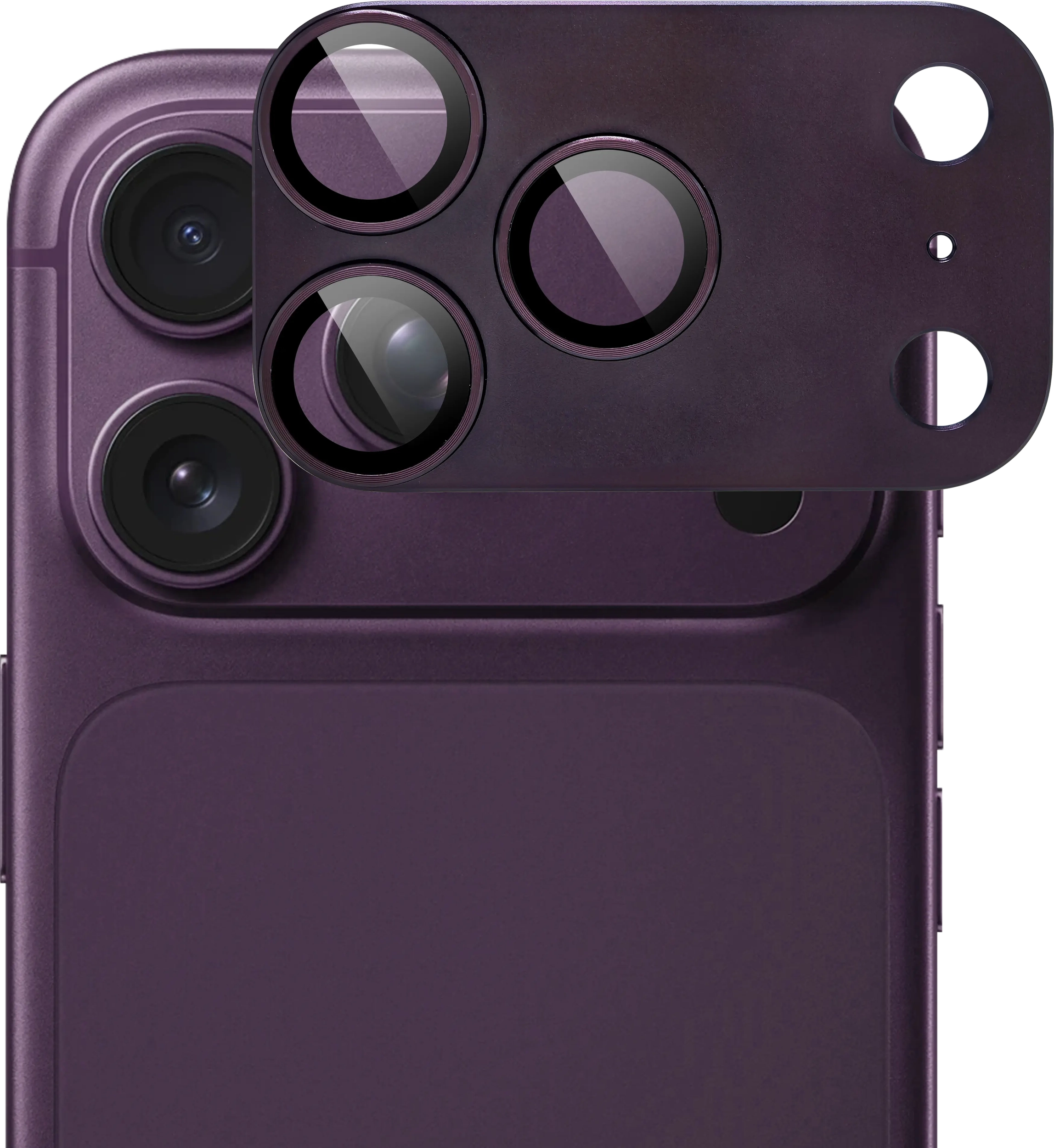Rosso Apple iPhone 18 Pro Camera Lens Protector Cherry afbeelding 1