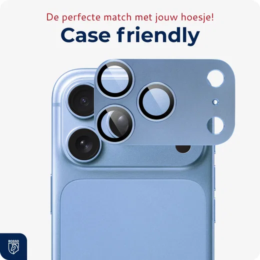 Rosso Apple iPhone 18 Pro Camera Lens Protector Licht Blauw afbeelding 6