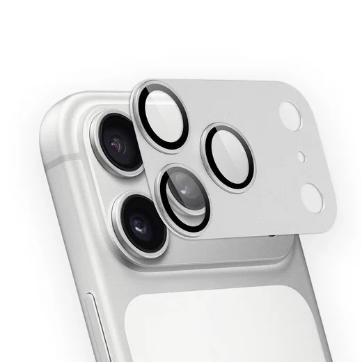 Rosso Apple iPhone 18 Pro Camera Lens Protector Zilver afbeelding 2