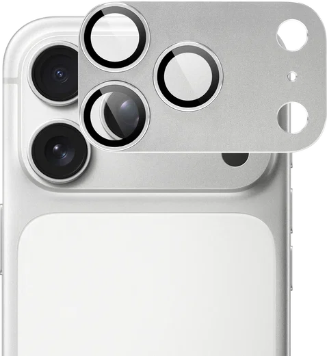 Rosso Apple iPhone 18 Pro Camera Lens Protector Zilver afbeelding 1