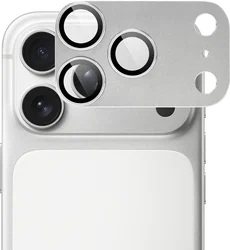 Rosso Apple iPhone 18 Pro Camera Lens Protector Zilver afbeelding