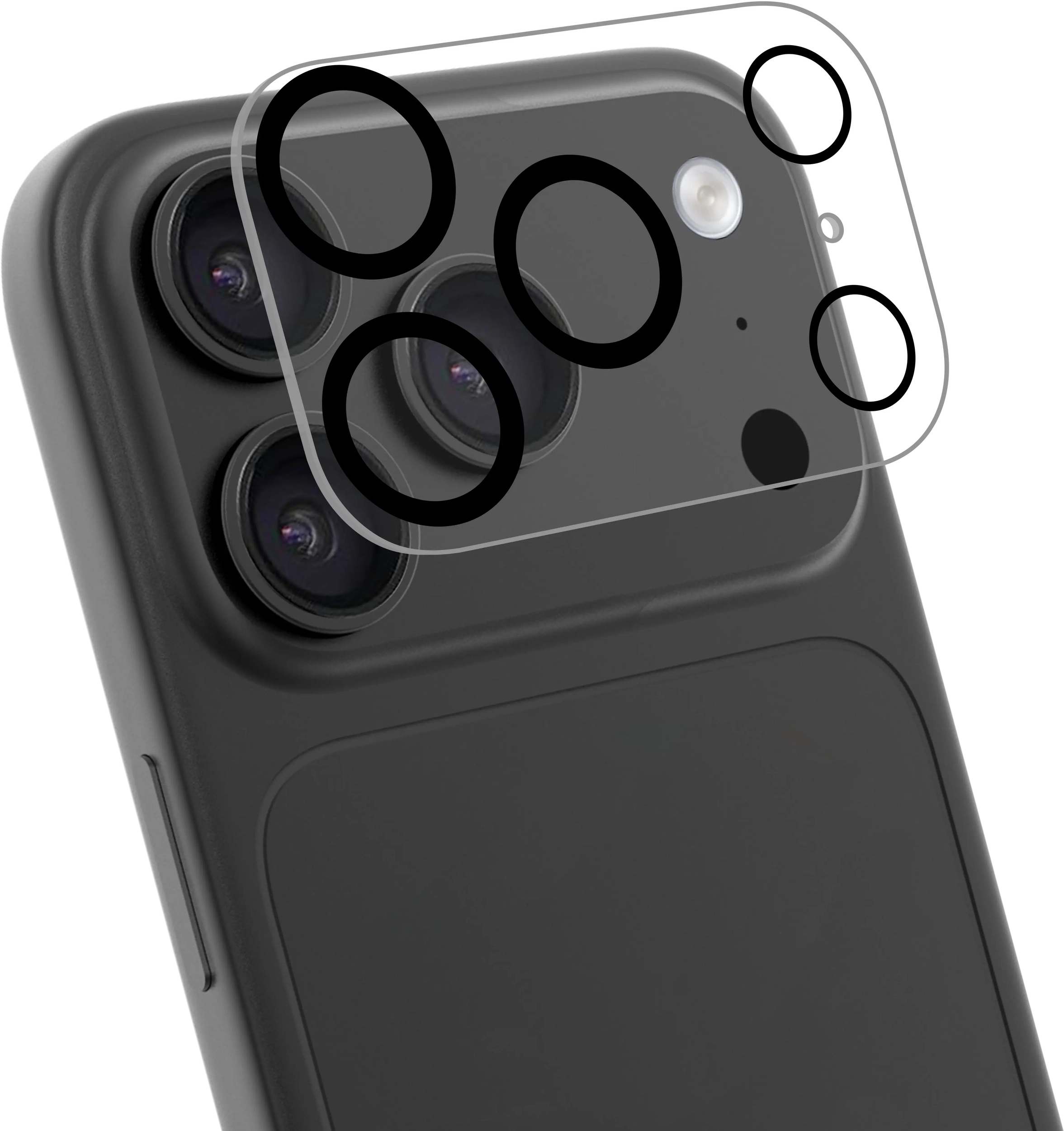 Rosso Apple iPhone 18 Pro Max Camera Lens Protector Transparant afbeelding 2