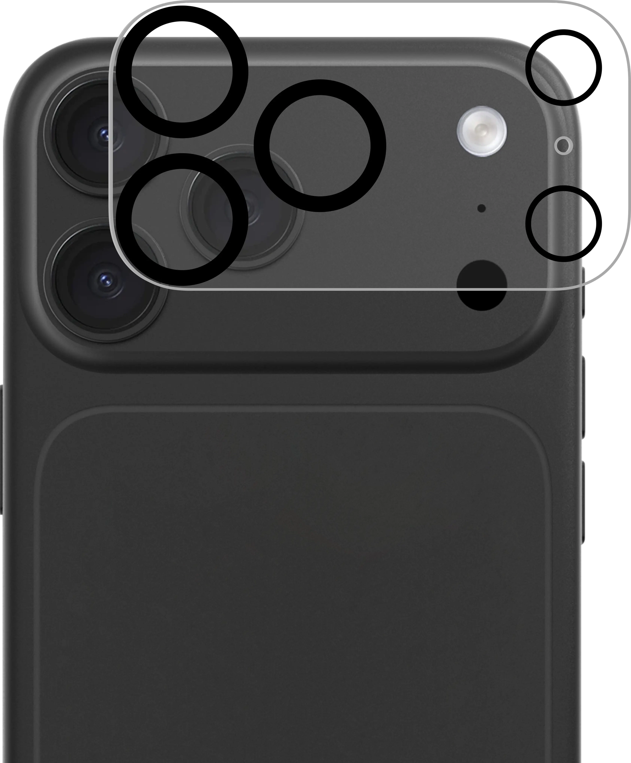 Rosso Apple iPhone 18 Pro Max Camera Lens Protector Transparant afbeelding 1