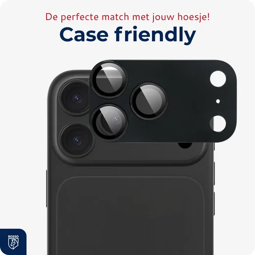 Rosso Apple iPhone 18 Pro Max Camera Lens Protector Donker Grijs afbeelding 7