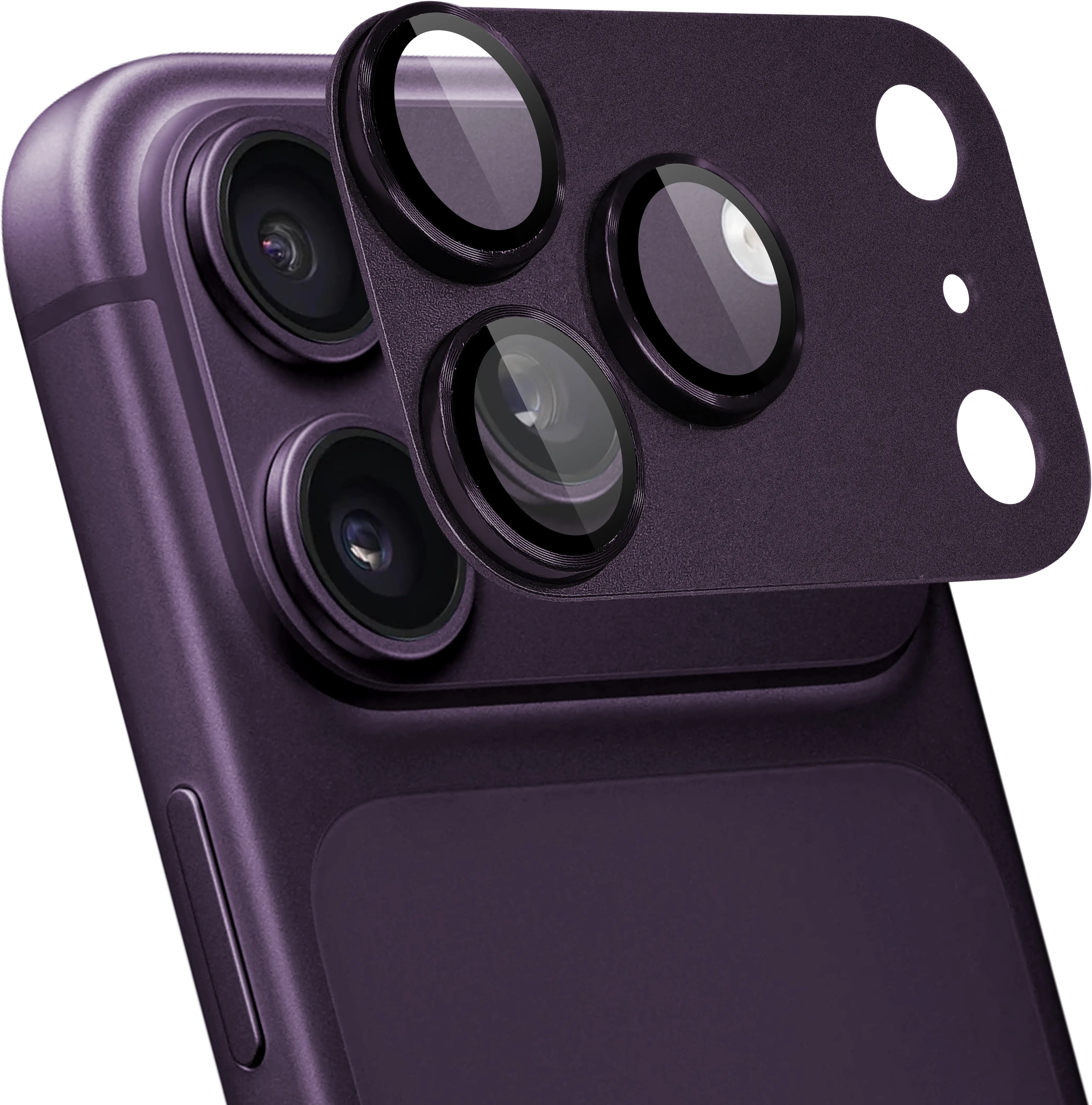 Rosso Apple iPhone 18 Pro Max Camera Lens Protector Cherry afbeelding 2
