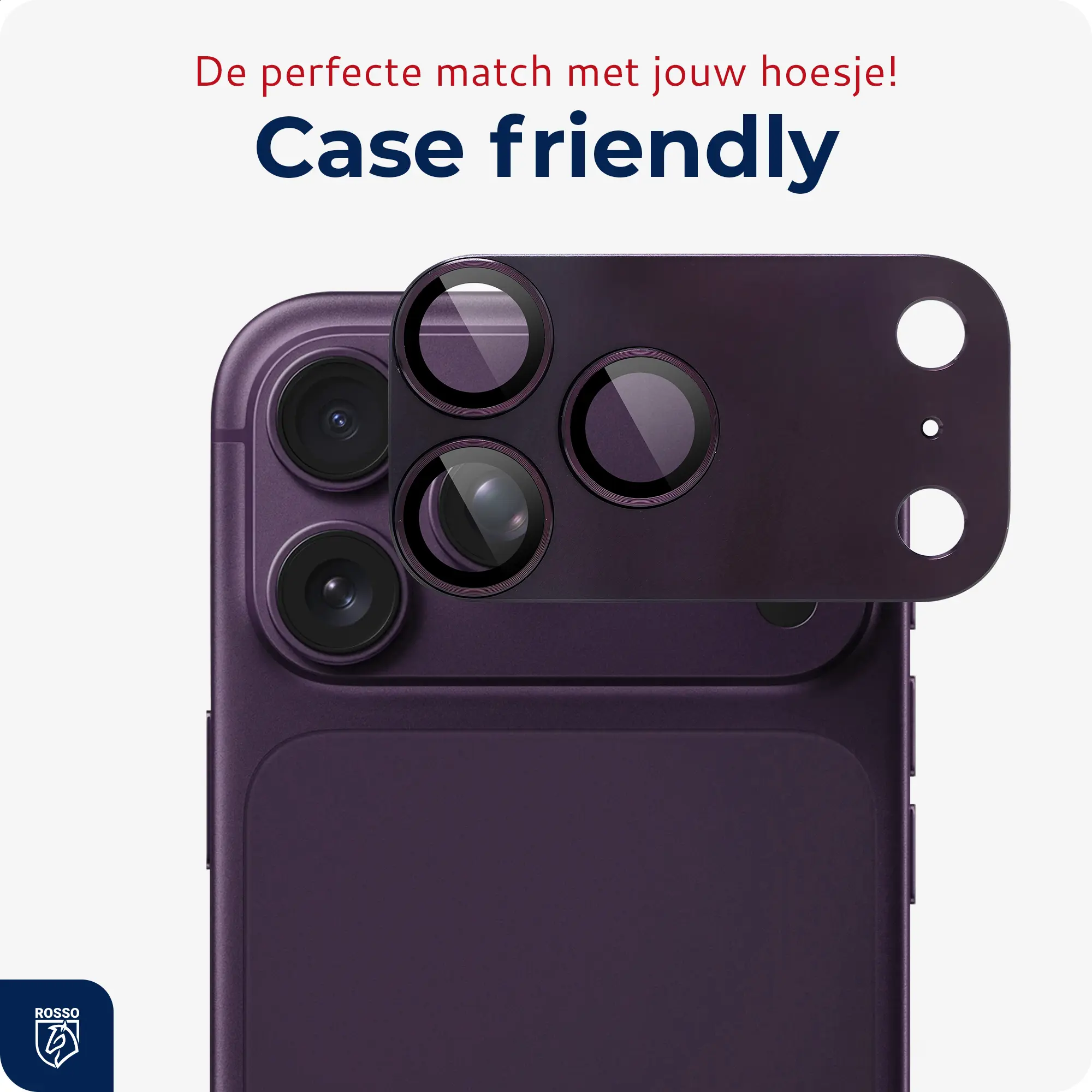 Rosso Apple iPhone 18 Pro Max Camera Lens Protector Cherry afbeelding 6