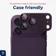 Rosso Apple iPhone 18 Pro Max Camera Lens Protector Cherry afbeelding 6