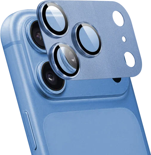 Rosso Apple iPhone 18 Pro Max Camera Lens Protector Licht Blauw afbeelding 2