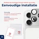 Rosso Apple iPhone 18 Pro Max Camera Lens Protector Zilver afbeelding 6