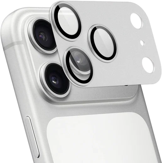 Rosso Apple iPhone 18 Pro Max Camera Lens Protector Zilver afbeelding 2